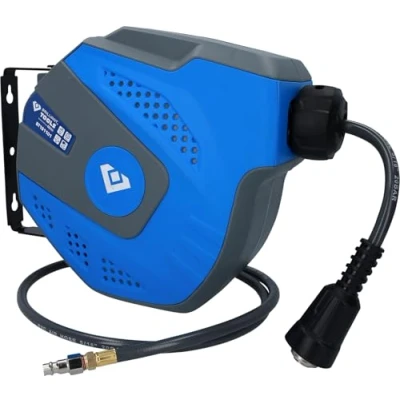 Image of BRILLIANT TOOLS BT161101 DL Hose Reel Diameter 8 mm Connection 3/8 Inch PVC [Powered by KS Tools]
