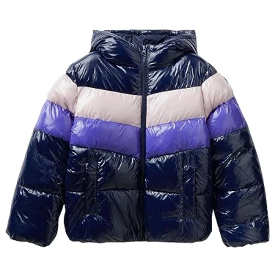 Image of United Colors of Benetton Girl&#039;s Jacket 2o3acn02p, Dark Blue 922, M