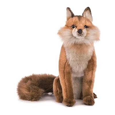 Image of HANSA Sitting Fox Soft Toy 28cmH/30cmL