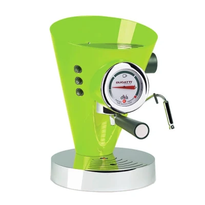 Image of Bugatti Diva Coffee Machine Green