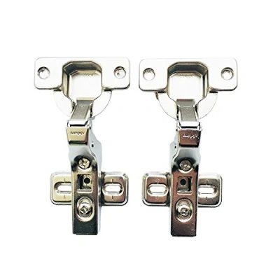 Image of Blum Clip Top 100 Degree Standard Hinge Kitchen Cabinet Cupboard Door Hinges Without BLUMOTION 71M2750, Inset Hinge, Fast Assembly, Made in Austria Pack of 2