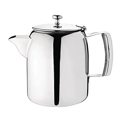 Image of Olympia Cosmos Tea Pot Stainless Steel 50Oz 1 4L Infuser with New Features