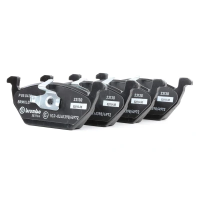 Image of SHZ3501082 Brake pad set BREMBO P 85 041X excl. wear warning contact without accessories VOLKSWAGEN: up! Hatchback, Polo V Hatchback