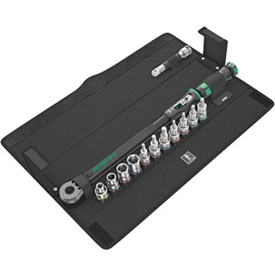 Image of Wera Click torque C 3 Set 1 adjustable wrench set, 1/2&quot; square drive, 40 200 Nm, 13pc, 05075680001