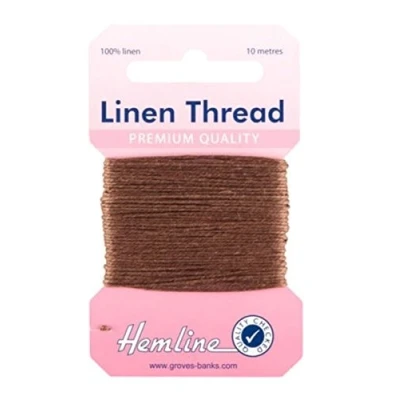 Image of Linen Thread 10m [Brown]