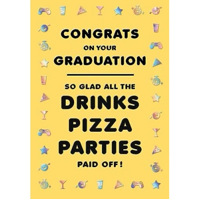 Image of Piccadilly Greetings Congratulations on your Graduation Card 7 x 5 inches