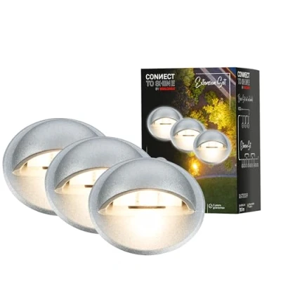 Image of Briloner LED recessed spotlight 3923034, IP65, 12 V, 3 unit extension Ø 3.5 cm