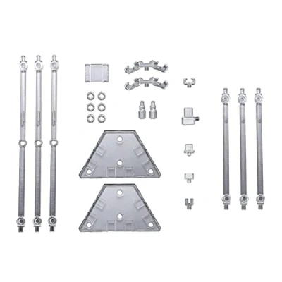 Image of HG Mobile Suit Gundam, Witch of Mercury Weapon Display Base, 1/144 Scale, Color Coded Plastic Model, GRAY