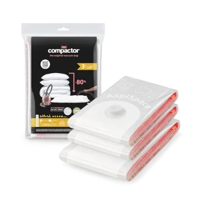 Image of Compactor Vacuum Storage, COMPRESSION BAG : 0.065 mm LLDPE + NYLON, Assorted Size