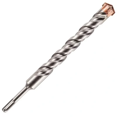 Image of 25mm x 260mm Long SDS Plus High Performance Hammer Drill Bits, Professional Tungsten Carbide Cross Tipped Masonry Bit For Brick, Concrete, Stone, Granite.