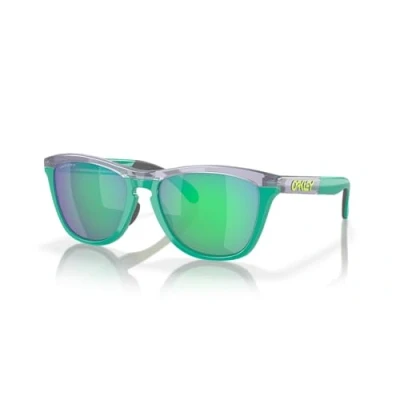 Image of Sunglasses Oakley Oo9284 frogskins range col. 928406 Uomo Rotonda Viola