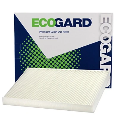 Image of ECOGARD XC45383 Premium Cabin Air Filter Fits Audi TT Quattro 2000 2006, 2006 Volkswagen Jetta 1993 2005, Beetle 1998 2010, Passat 2002 Golf DIESEL 1997 2005