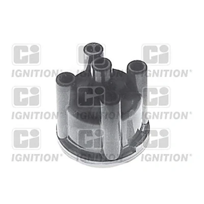 Image of 0710254, 11447069, 11710254, 1498746, 1523817 Distributor Cap QUINTON HAZELL XD99 5 Top Connector VOLKSWAGEN: GOLF 2, Polo II Coupe, Hatchback