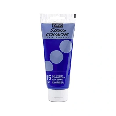 Image of PEBEO 100 ml Studio Gouache, Ultramarine Blue