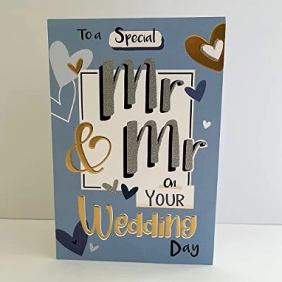 Image of Jonny Javelin Special Mr And Wedding Day Card