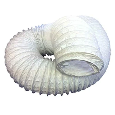 Image of Kair PVC Flexible Hose 102mm External Diameter / 100mm 4 inch Universal Tumble Dryer, Cooker Hood, Extractor Fan, Air Conditioner 3 Metre Length