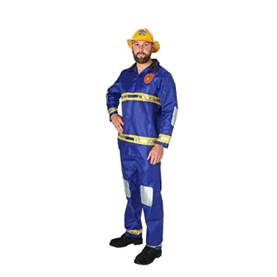 Image of Rubie&#039;s 889502L Official Fireman Fancy Dress, Large Halloween