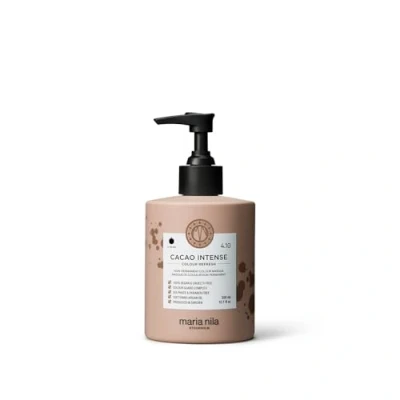 Image of Maria Nila Colour Refresh, Cacao Intense 300 ml, Brown Hair Mask, Semi Permanent Pigments, 100% Vegan &amp; Sulfate/Paraben free