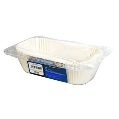 Image of 15 Pack of Large Loaf Cake Cases