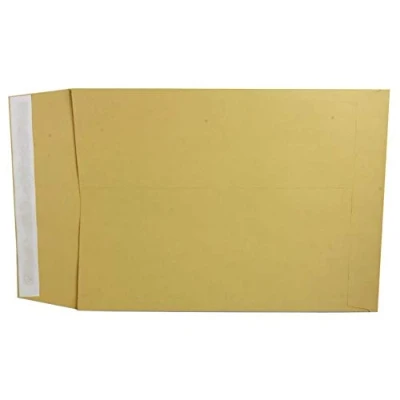 Image of Q Connect Gusset Envelope 406x305x25mm / 16x12x1 inch Manilla Peel And Seal