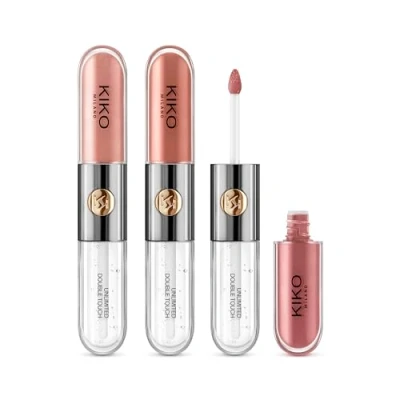 Image of KIKO Milano Unlimited Double Touch Lip Set 01 Kit Containing 3 Two Step Liquid Lipsticks