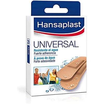 Image of Hansaplast Universal Strips Water Resistant Pack of 20
