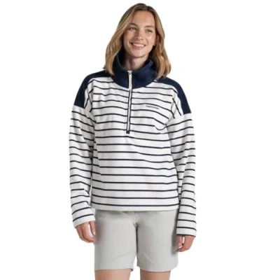 Image of Craghoppers Women&#039;s Lily Half Zip Fleece Blue Navy