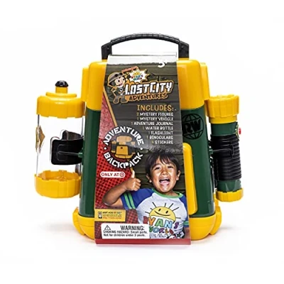 Image of Ryan&#039;s World 919640.002 Lost City Adventure Backpack, Multi, 20.3 x 30.5 27.9 Centimeters