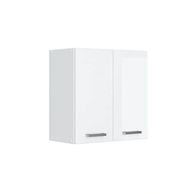 Image of Vicco Wall cabinet Raul, White High Gloss/White, 60 cm