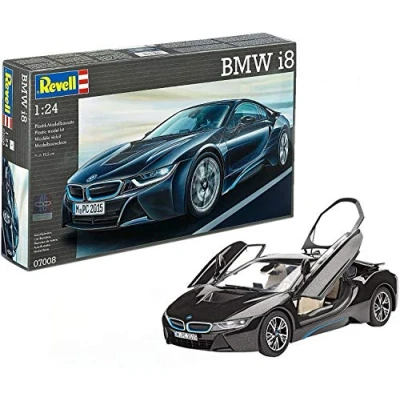 Image of Revell 07008 BMW i8 1:24 Scale Unbuilt/Unpainted Plastic Model Kit