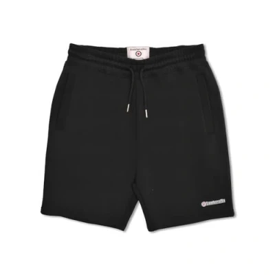 Image of Lambretta Mens Fleece Shorts Black L
