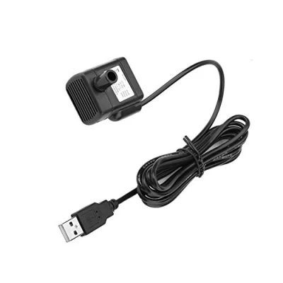 Image of USB Water Pump, 5V 1.5W Quiet Mini Brushless Pump Micro Submersible Circulation for Fish Aquarium Tank Fountain Flowerpot