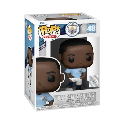 Image of Funko POP! Football: Manchester City Raheem Sterling FC Collectable Vinyl Figure Gift Idea Official Merchandise Toys for Kids &amp; Adults Sports Fans