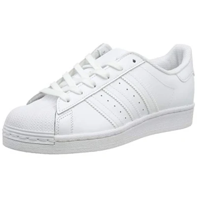 Image of adidas Originals Superstar Unisex Trainers for kids, Size: 5, Footwear white leather and imitation