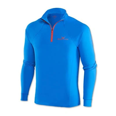 Image of Black Crevice Men&#039;s Ski Jacket Multi Coloured Hellblau/Rot Size:XXL