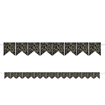 Image of Amscan 9915201 B/G Splendid Cele 30 Flag Bunt