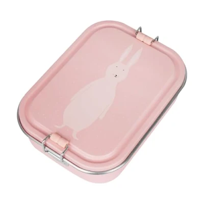 Image of TRIXIE Children&#039;s Stainless Steel Lunch Box Large Model Mrs. Rabbit