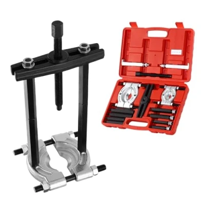 Image of VEVOR 14 Piece Bearing Puller Set, 5 Ton Separator, Pinion Wheel Removal Kit with 2&quot; and 3&quot; Jaws, Hub Axle Heavy Duty Splitter Tool Case