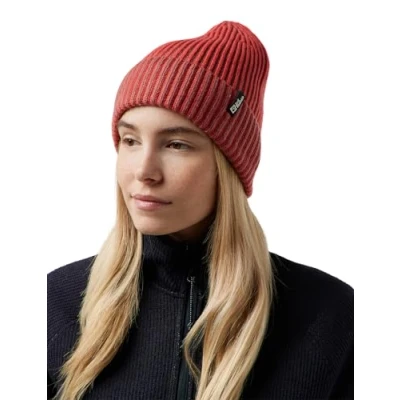 Image of Jack Wolfskin vybrant Beanie Hat, Mineral Red, M