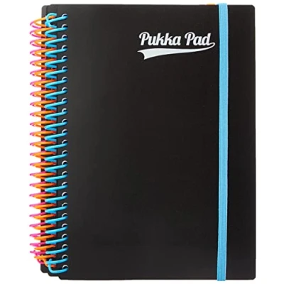Image of Pukka Pads 7663 PPN A5 Neon Jotta Notepad (Pack of 3)