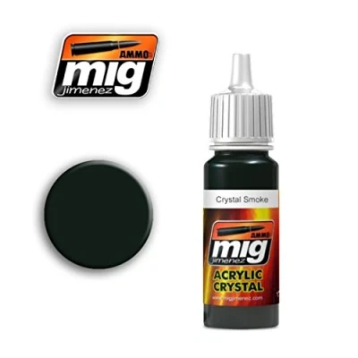 Image of AMMO MIG 0095 Smoke Crystal Acrylics (17 Ml), Multicolour