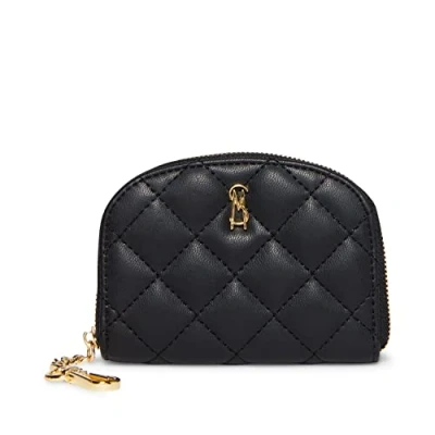 Image of Steve Madden Women&#039;s JADEZ Dome Zipper Pouch, Black, One Size