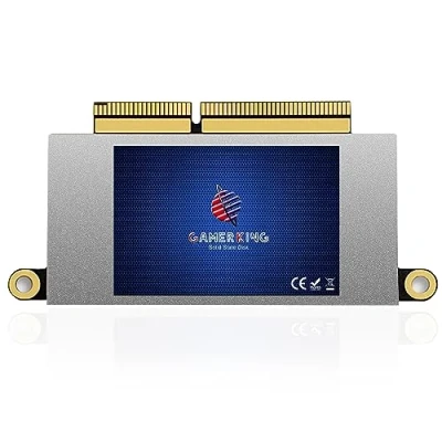 Image of Gamerking 1TB NVMe SSD Hard Drive for MacBook Pro Retina 13 Inch A1708 2016 2017 Non Touch Bar, PCIe Gen3x4, High Performance Replacement M.2 Upgrade Speed &amp; Memory (Original Interface)