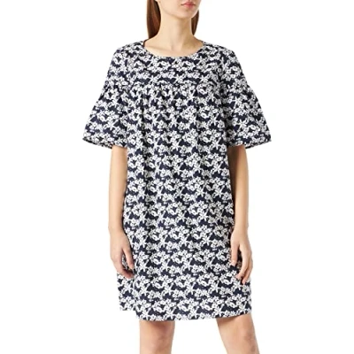 Image of ESPRIT Women&#039;s 032CC1E314 Dress, 402/NAVY 3, S