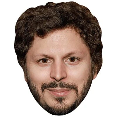 Image of Michael Cera (Curls) Celebrity Mask, Flat Card Face, Fancy Dress Mask