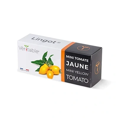 Image of Mini Yellow Tomato Lingot® compatible with Véritable® and Exky® Indoor Garden Ready to use refills Pre seeded soil