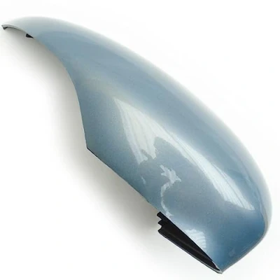 Image of UNDERGROUND PARTS Avalon Blue Door Wing Mirror Cover Cap Right Drivers Side for Ford Fiesta mk7
