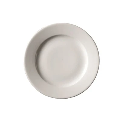 Image of Genware NEV 160626 Royal Classic Winged Plate, 26 cm, White (Pack of 6)