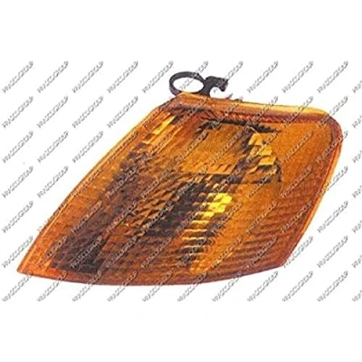 Image of 3B0953041, 3B0953049, 3B095341 Turn Signal PRASCO VG0524104 Orange Left Front without bulb holder VOLKSWAGEN: Passat B5 Saloon, Estate