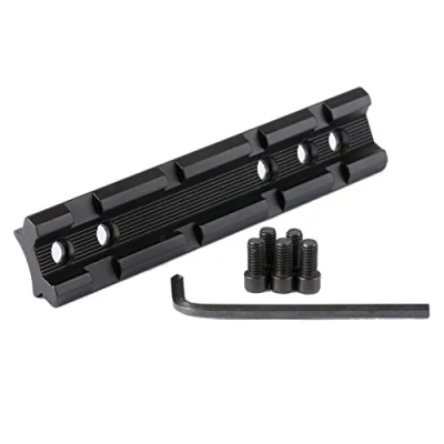 Image of Dophee Rail Adapter Converter Hunting Adjustable 20mm Weaver Picatinny Mount Scope Base